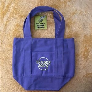 Trader Joe’s, trick-or-treat canvas tote bag